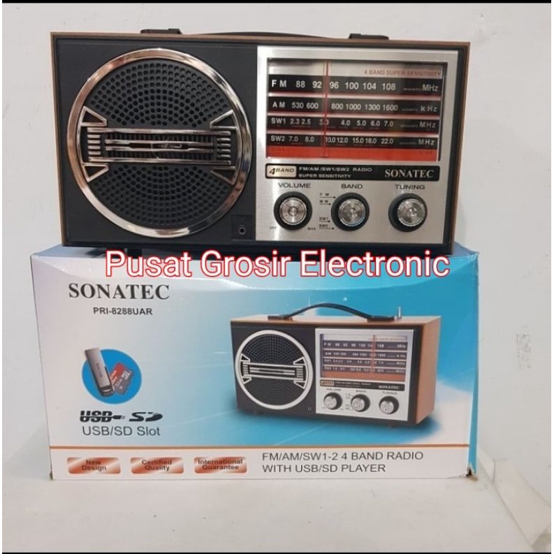 RADIO JADUL ANTIK CLASIC MP3 USB  MEMORI PORTABLE