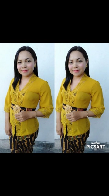 Kebaya jadi mix brukat