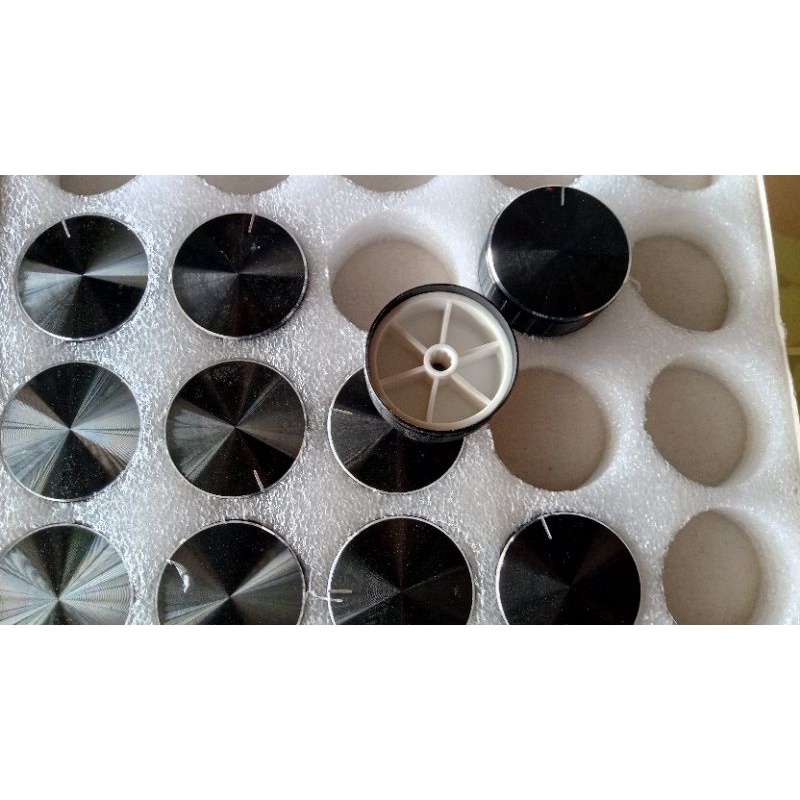 Knop Potensio 40mm Knop Potensio Almunium Besar 40 mm Knop Almunium Tone Control