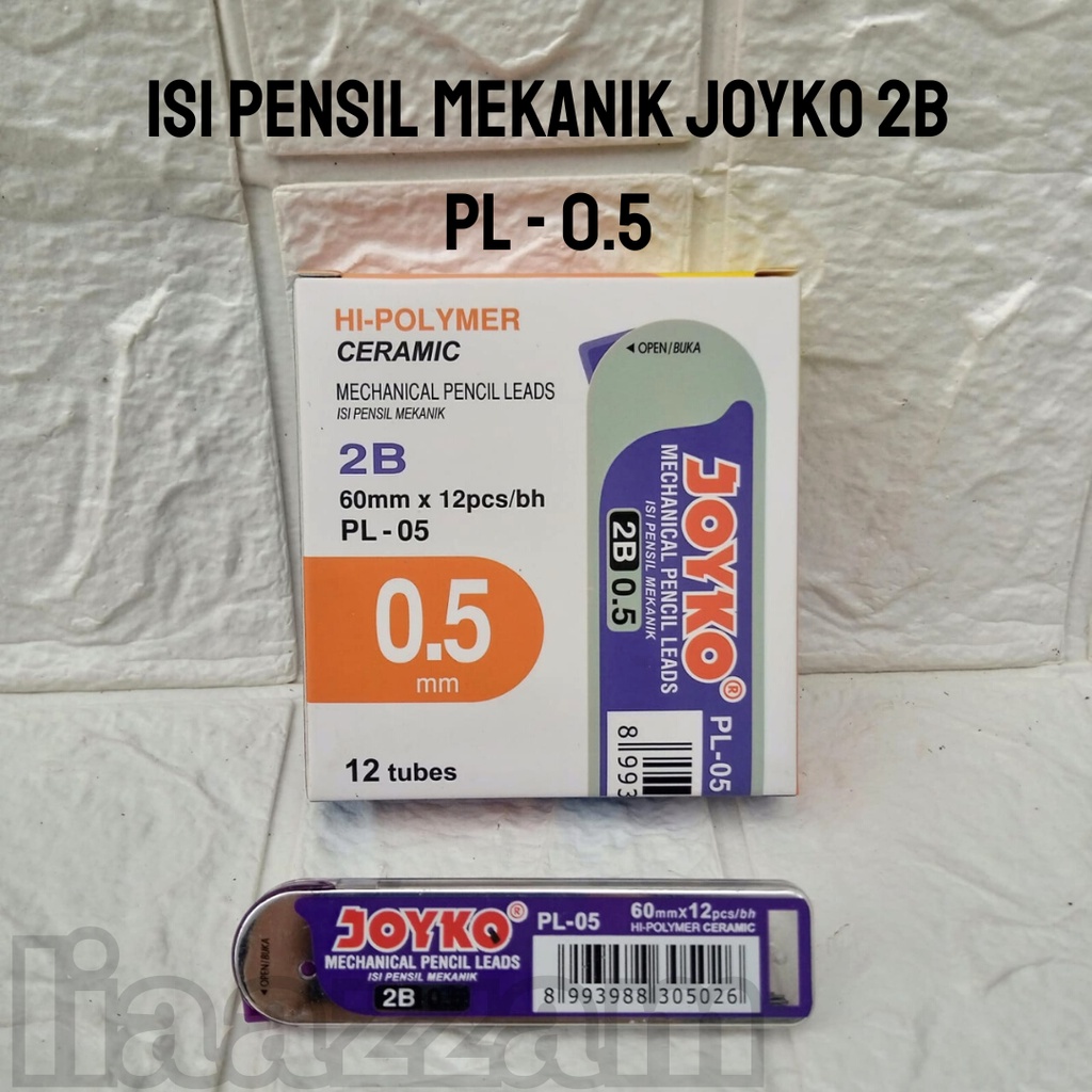 

Isi / Refill Lead Pensil Mekanik JOYKO 2B PL - 0.5