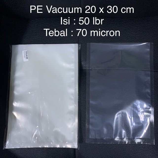 Plastik Vacuum  Makanan  20x30 20 x 30 Vacum Vakum nylon 