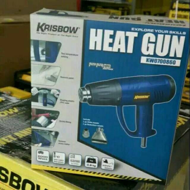 Krisbow Heat Gun 2000 Watt - Hot Gun Krisbow Merdeka Hardware