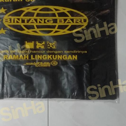 

Kantong Kresek ukuran 50 - Bintang Baru - Hitam