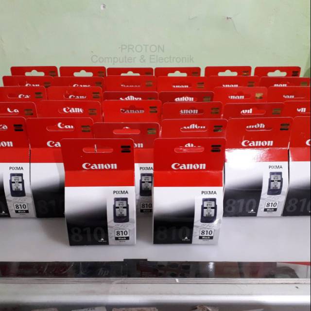 Catridge Canon PG-810 original . hitam 810 Canon 2700 series . iP2770 MP258 MP287 MP237 MX357 MX416