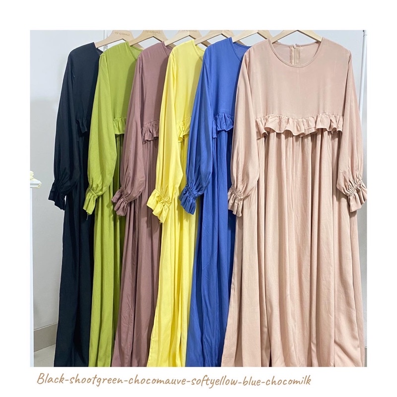 Madina ruffle dress