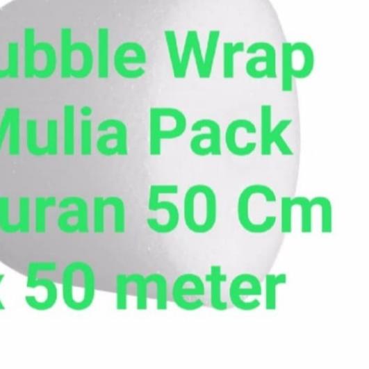 

▼ Bubble wrap bening 50cm x 50mtr merk MP ✤