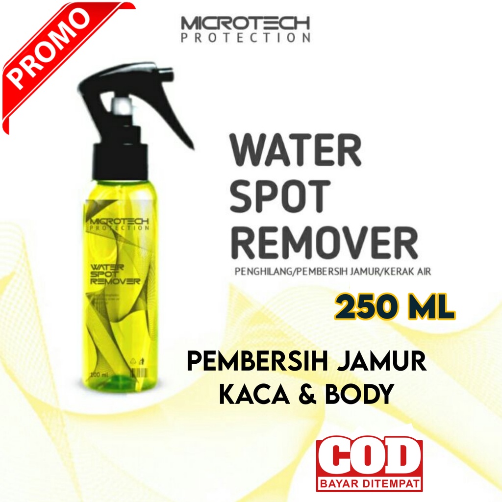 Pembersih/Penghilang/Jamur Kaca Mobil/Body Mobil/Body Motor/Waterspot Remover/Glass Cleaner/Glass Reborn/Anti Jamur/Kerak/By Microtech 250 ML