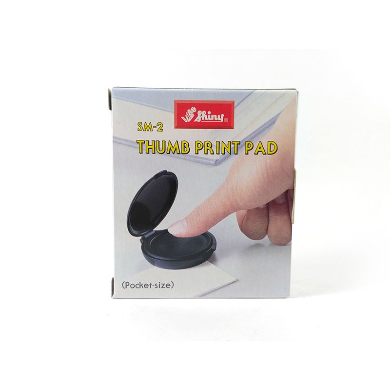 

SM-2 Stempel Shiny Thumb Print (Tinta Biru)