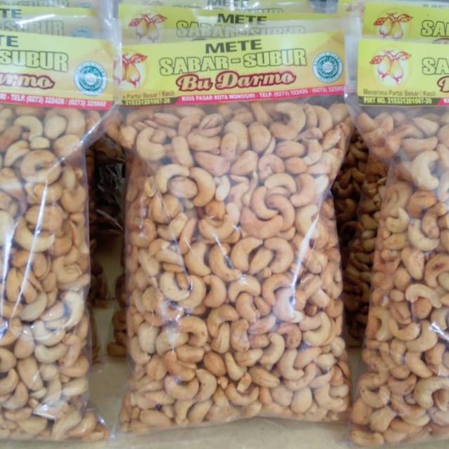 

Kacang mede "Toko Sabar Subur Mbah Darmo" Asli Wonogiri