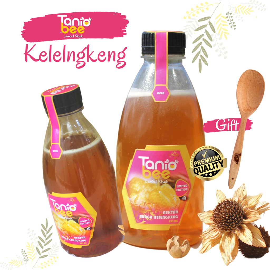 

MADU MURNI / MADU ASLI / MADU / MADU HITAM / MADU KLANCENG TANIO BEE [325 ml]