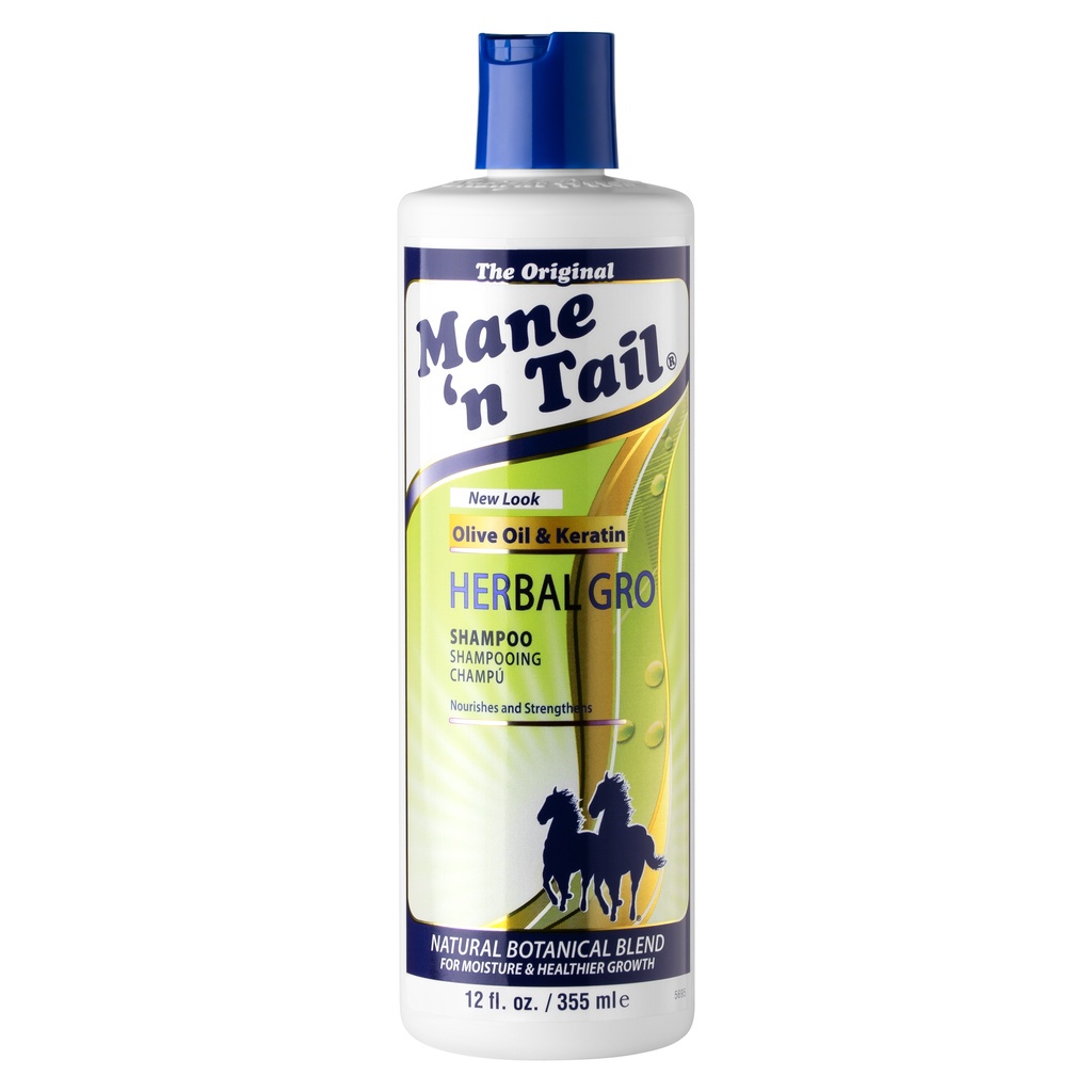 Mane 'n Tail Herbal Grow Shampoo/Sampo Kuda Mane 'n Tail Herbal Gro 355 ml