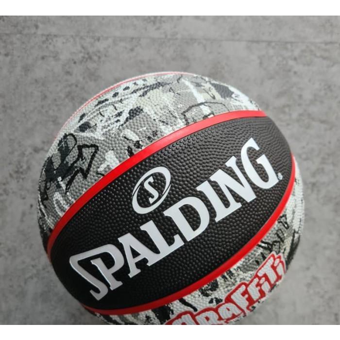 Bola Basket Bola Basket Spalding Nba Graffiti Official Rubber Outdoor Original
