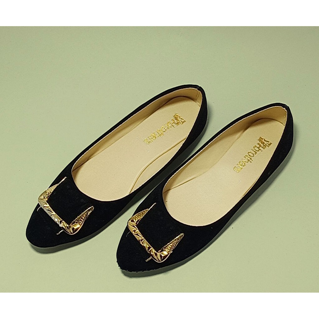 Sepatudari Karin Flatshoes wanita sepatu balet ring lidah KR-FS0050