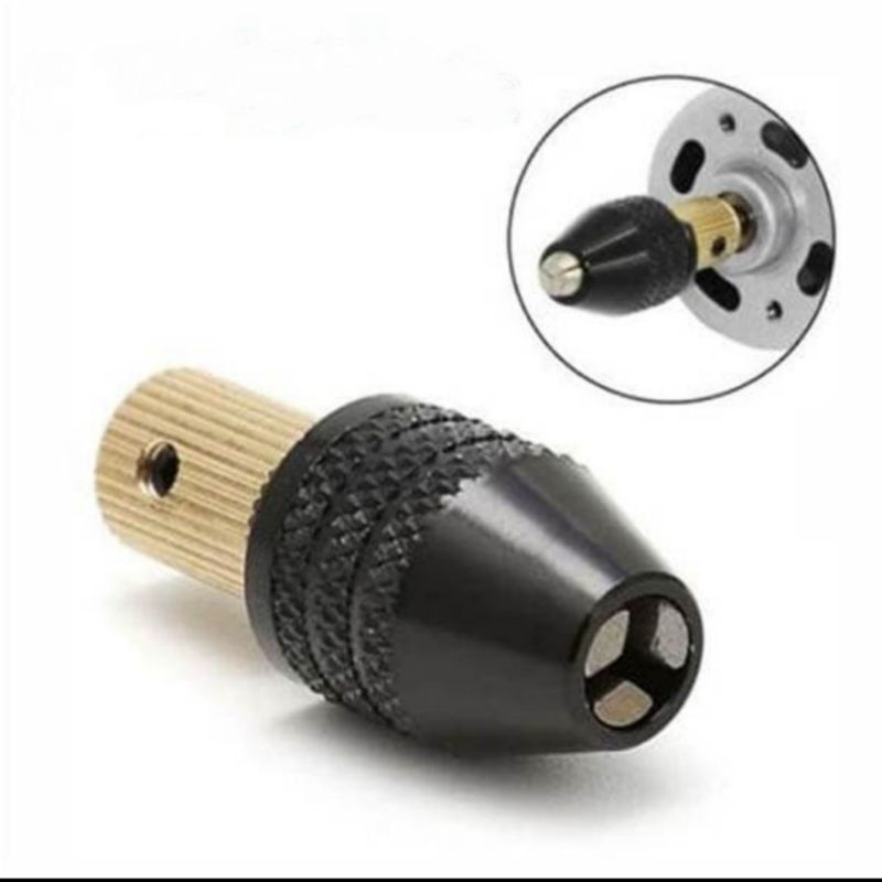 Kepala Mata Bor Drill Chuck Bit Quick Change 0.3-3.5mm / kepala bor mini 0,3-3,5mm