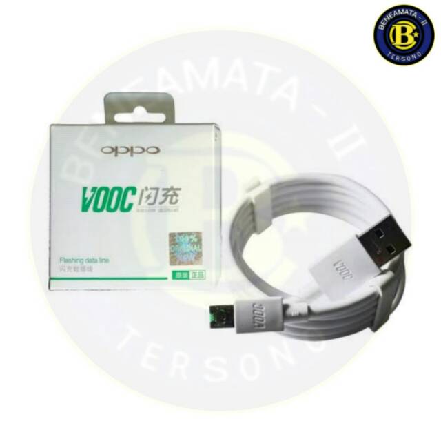 KABEL DATA CHARGER CAS CASAN CHARGE CABLE HP OPPO VOOC FLASH FAST QUICK CHARGING ORI ORIGINAL MURAH