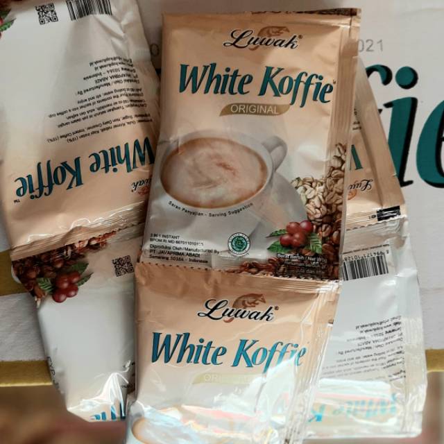 

Kopi Luwak White Koffie (10 Sachet/Renceng)