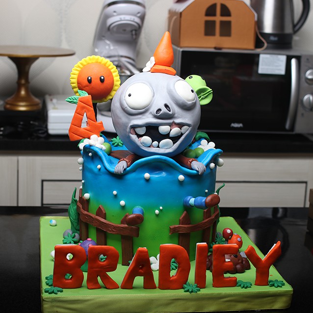 

Kue Ulang Tahun / Plant & Zombie's Head / MOHON BACA KETERANGAN