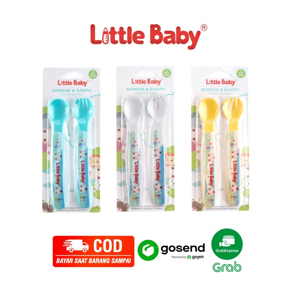 Sendok &amp; Garpu Bayi Little Baby