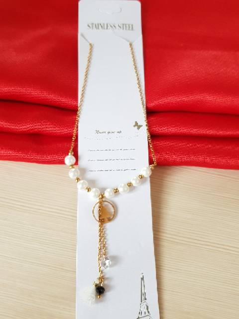 Kalung Fashion Korea Titanium Antikarat KS01