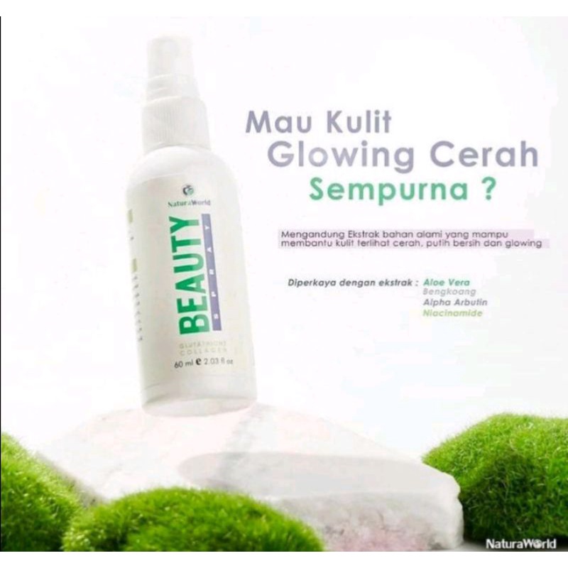 Natura beauty spray/NBS/Original/satu paket/NaturaWorld
