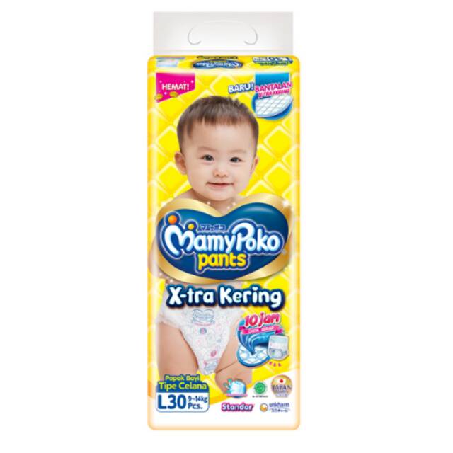 MamyPoko Pants X-tra Kering L28