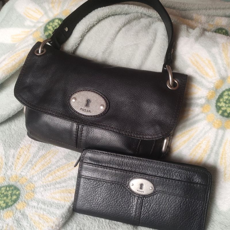 Preloved Tas Dompet Fossil Maddox Marlow Bundling