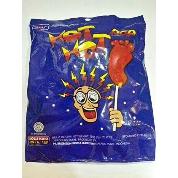 

Permen kaki hot pop 1 pak isi 25pc