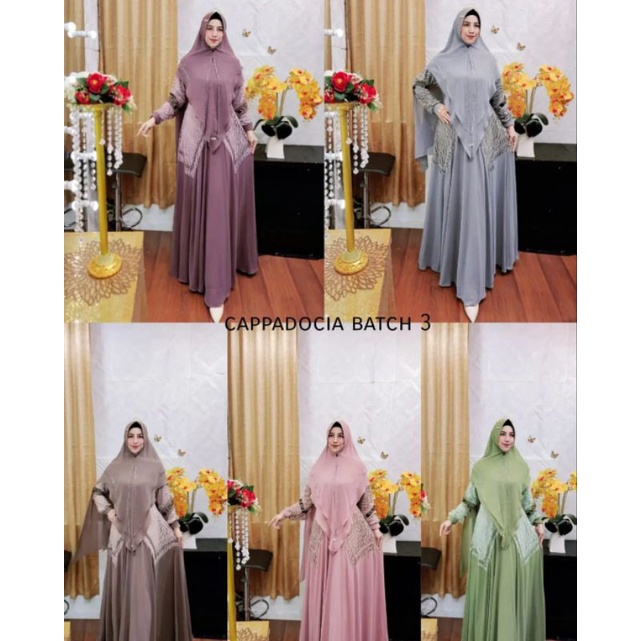 Cappadocia syari Vol.3/batch 3 by Syafeera Ready Rabu 20 April