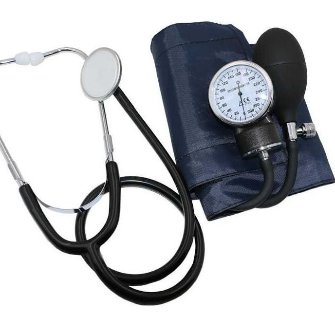 Model Baru - Set Stetoskop dan Alat Tensi Darah Manual ANEROID Stethoscope