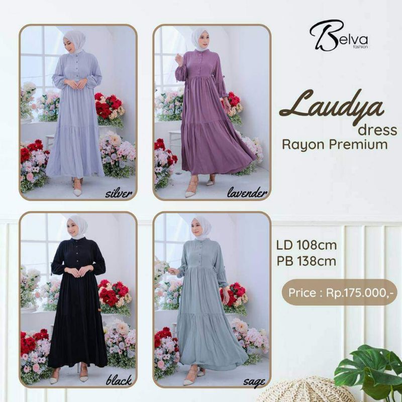 LAUDYA DRESS BY BELVA FASHION