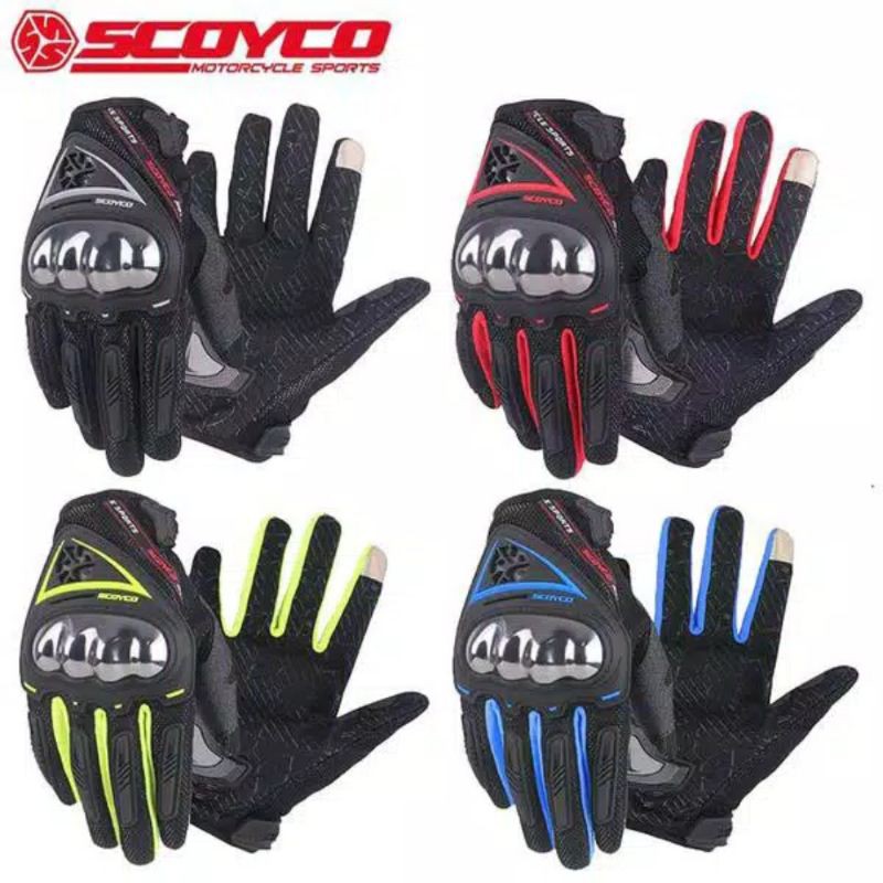 Sarung Tangan Scoyco MC44 Full Finger gloves MC 44 glove