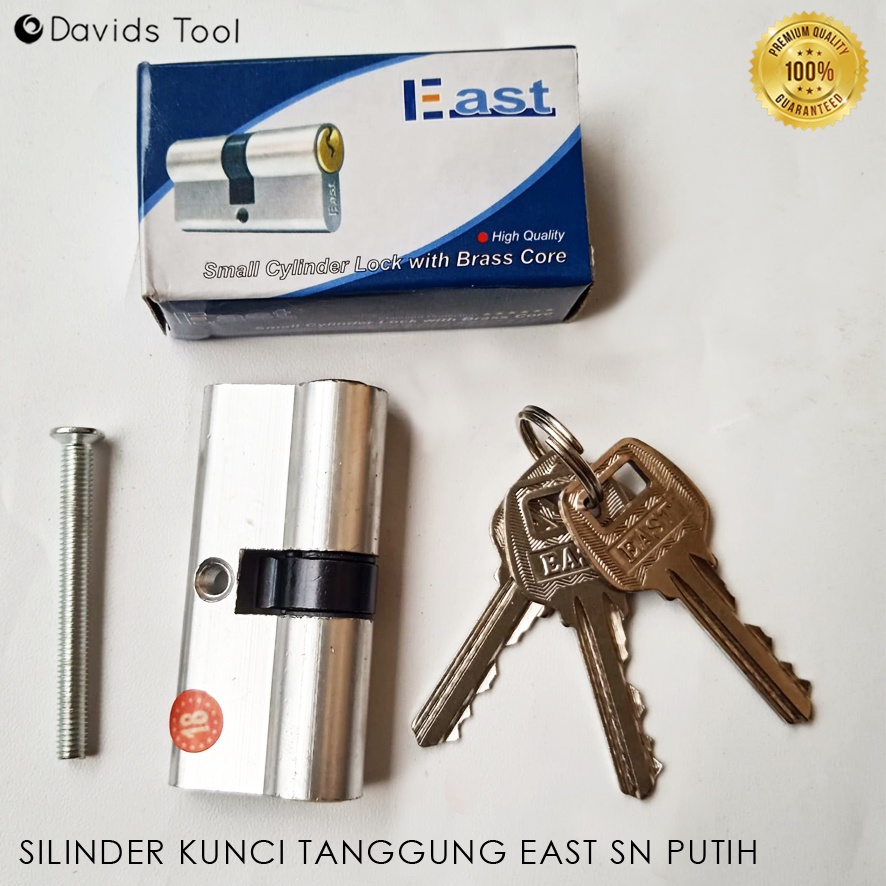 Silinder Kunci Pintu Kecil Rumah Cylinder Tanggung East SN