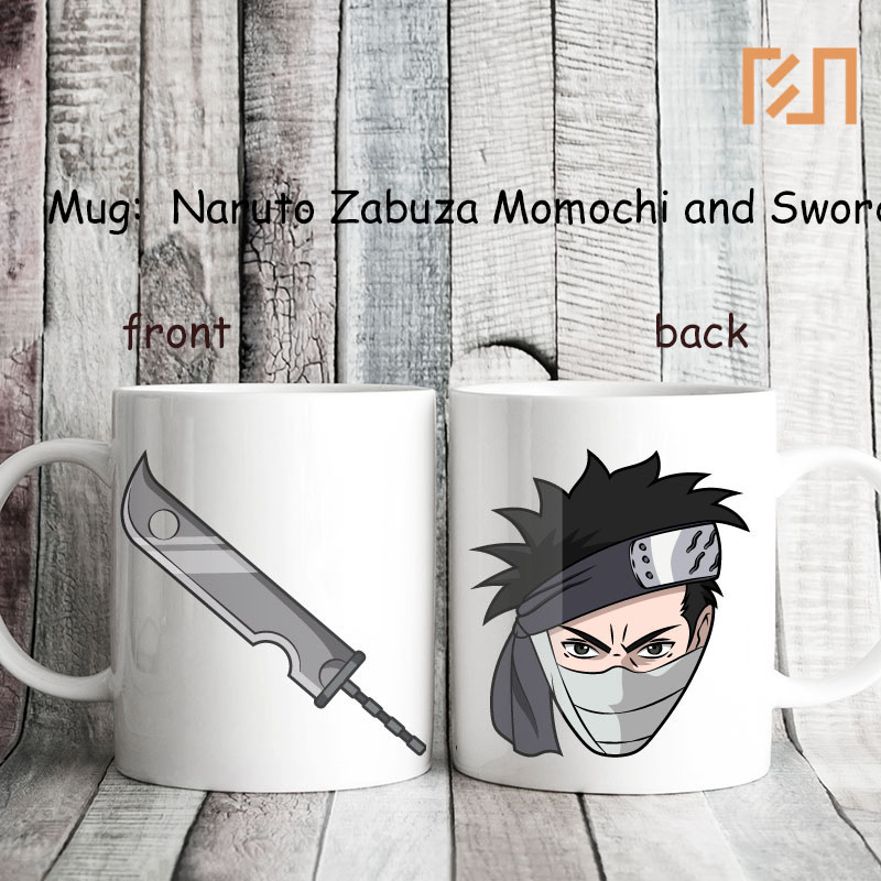 Mug Naruto Zabuza Momochi and Sword Icon