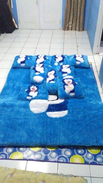 Karpet Kasur Karakter Full Set Bulu Rasfur