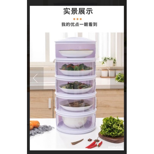 Food Storage Modern Tudung Saji 5 Susun Z901
