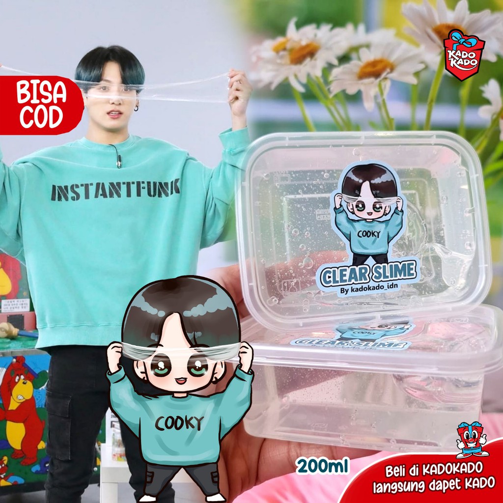 slime clear / slime bening 200ml by kadokado.idn