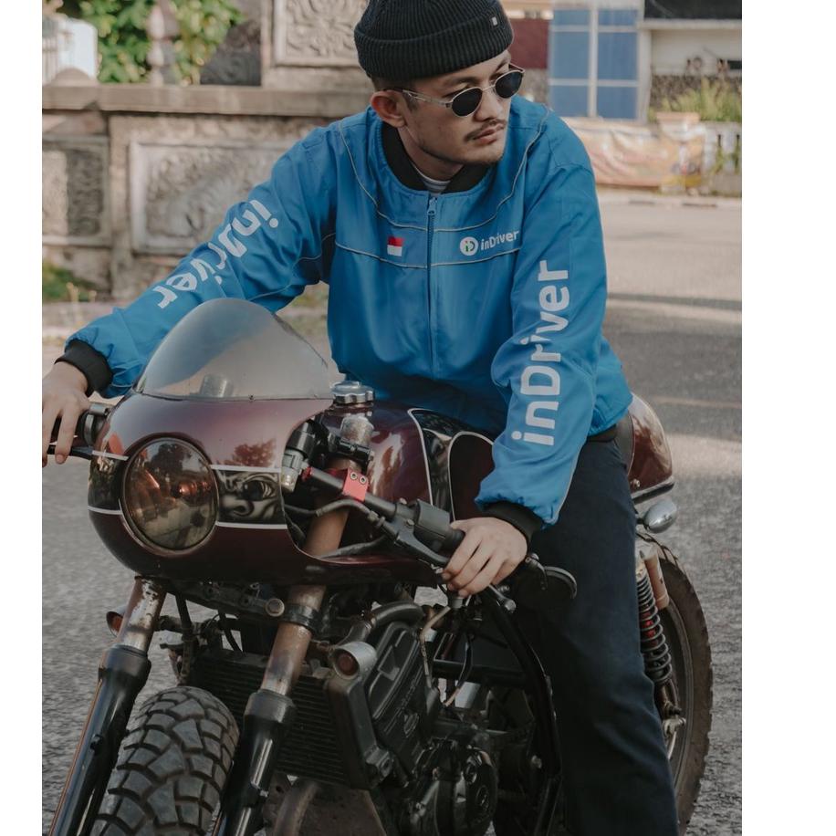 Official Jaket Resmi inDriver Motor Indonesia [BD.15Jl22ν]