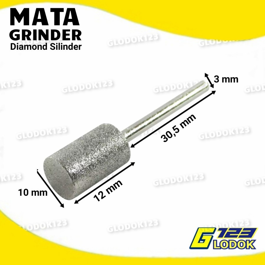 Mata Die Grinder Diamond Gerinda Mini Bit Bor Bur Tuner