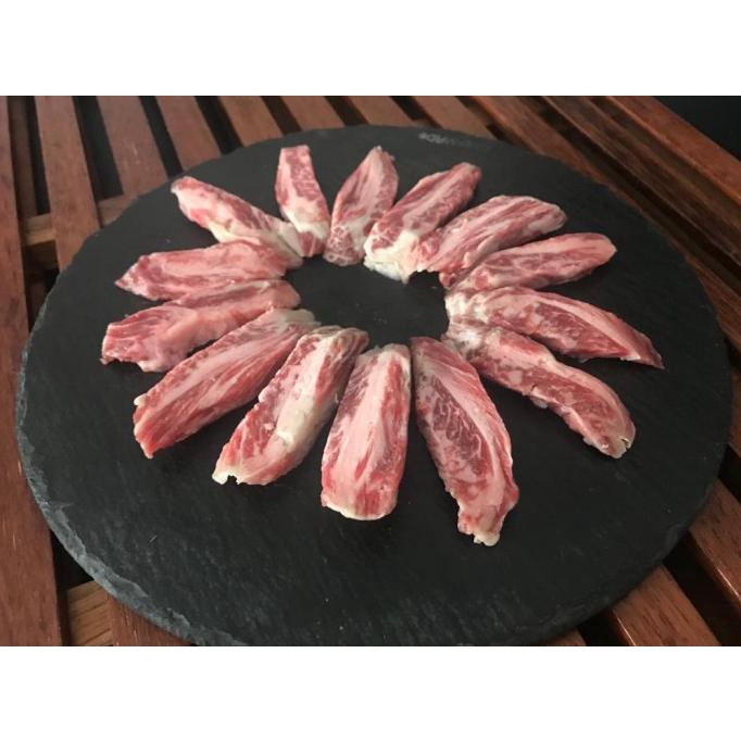

Intercostal Wagyu Finger/Rib Finger/Beef Yakiniku/Korbeq/Wagyu Bbq Muezhahalifah