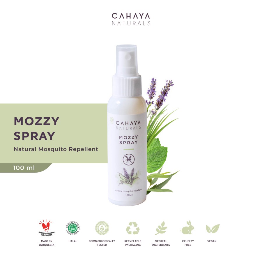 Cahaya Naturals Mozzy Spray ( Natural Mosquito Repellent)