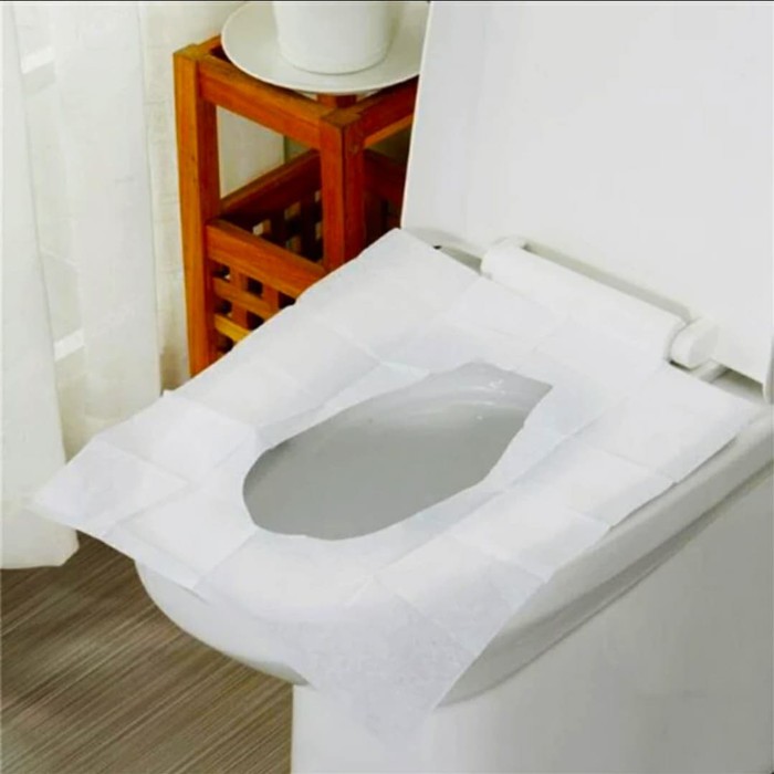 kertas alas untuk dudukan toilet - disposable toilet seat cover paper