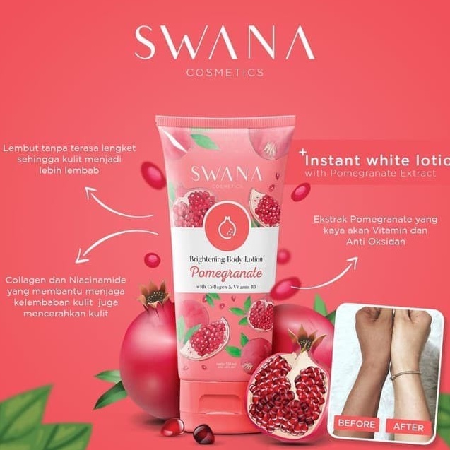 SWANA BODY LOTION POMEGRANATE / SWANA LOTION BPOM.