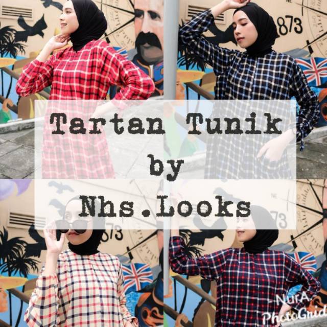 Tartan Tunik by Nhs.Looks