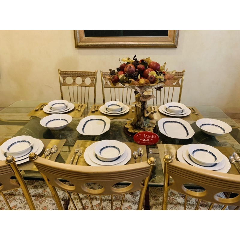 Dinner Set / Saint James Okja / 22 pcs Mewah / Cantik