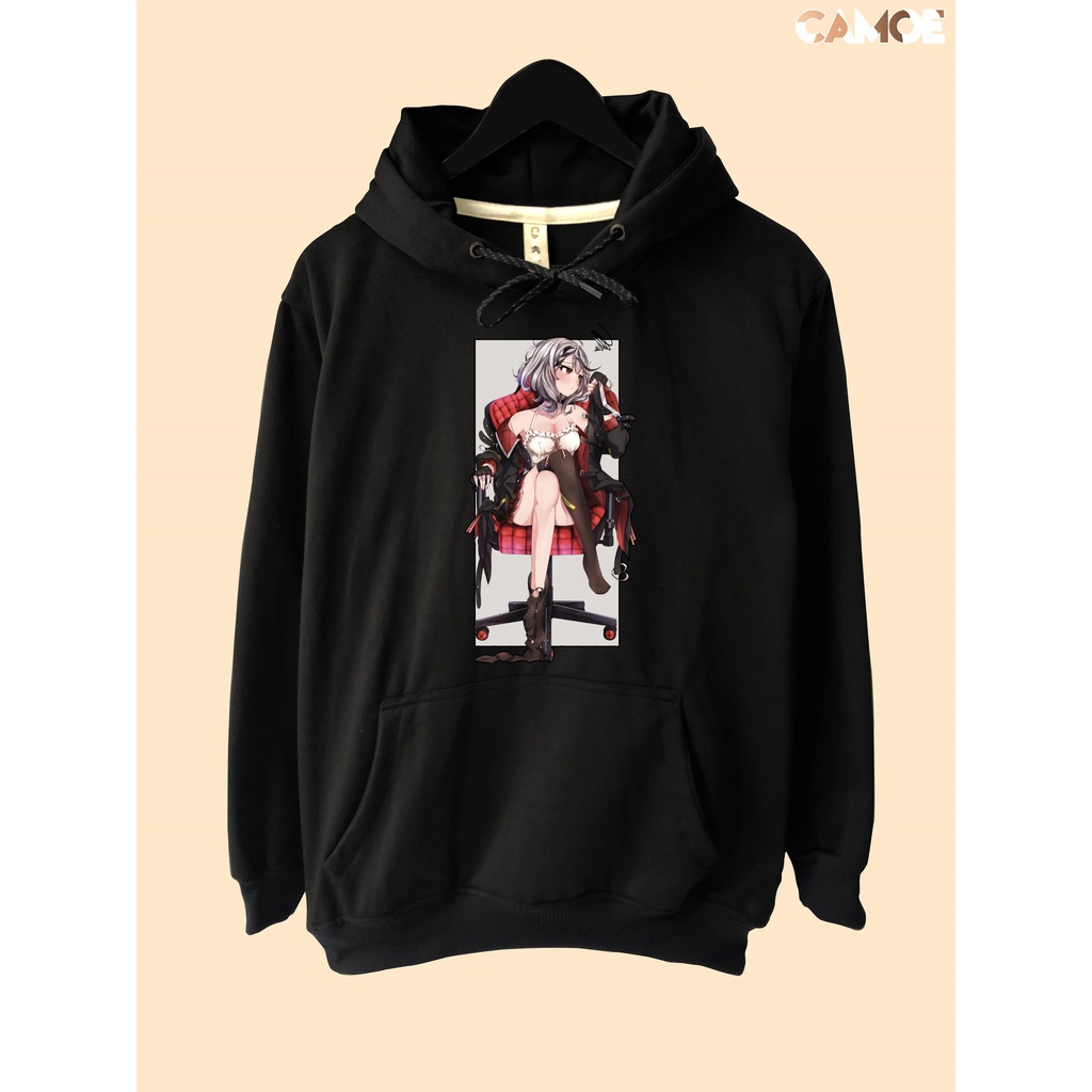 Jaket Hoodie vTuber Hololive Sakamata Chloe Gaming Chair