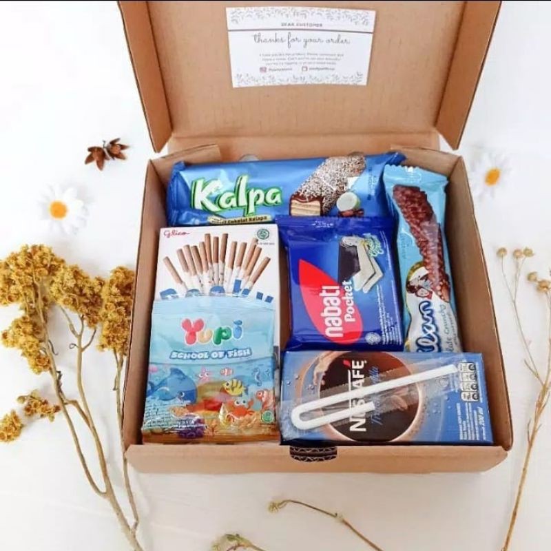 

Giftbox Snack Blue 1