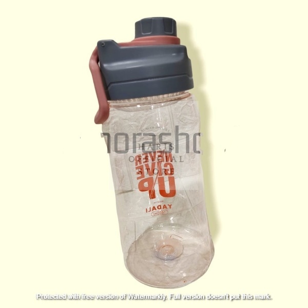 BOTOL MINUM NEVER GIVE UP BPA FREE 1600ML INFUSED WATER