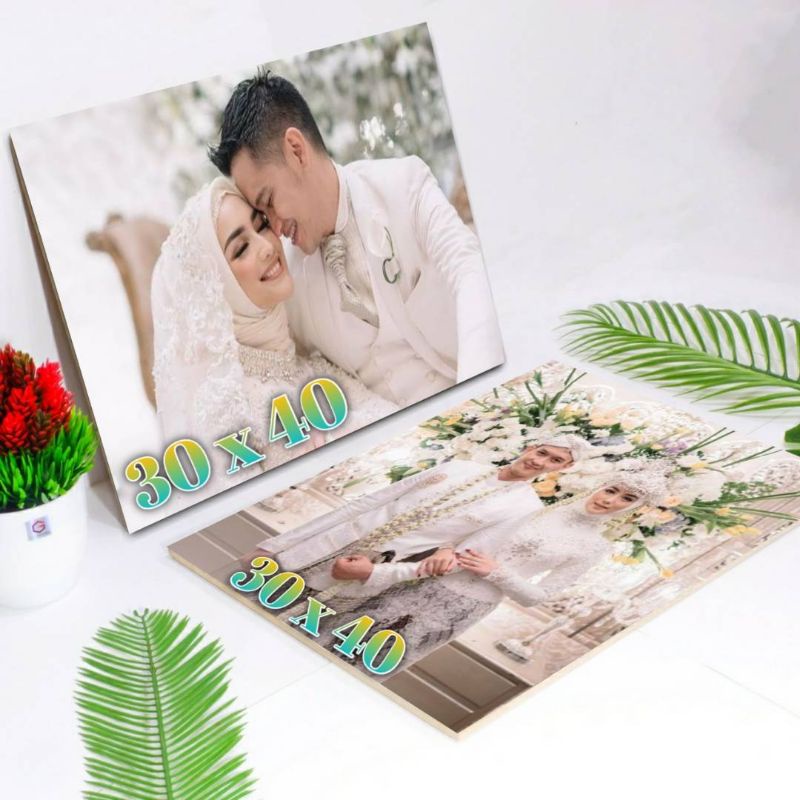 Cetak Foto MDF 30X40 CM / CUSTOM FOTO