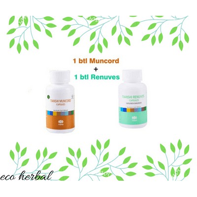 Tiens Paket Obat Kuat Vulcano 5 (1 btl Muncord + 1 btl Renuves)