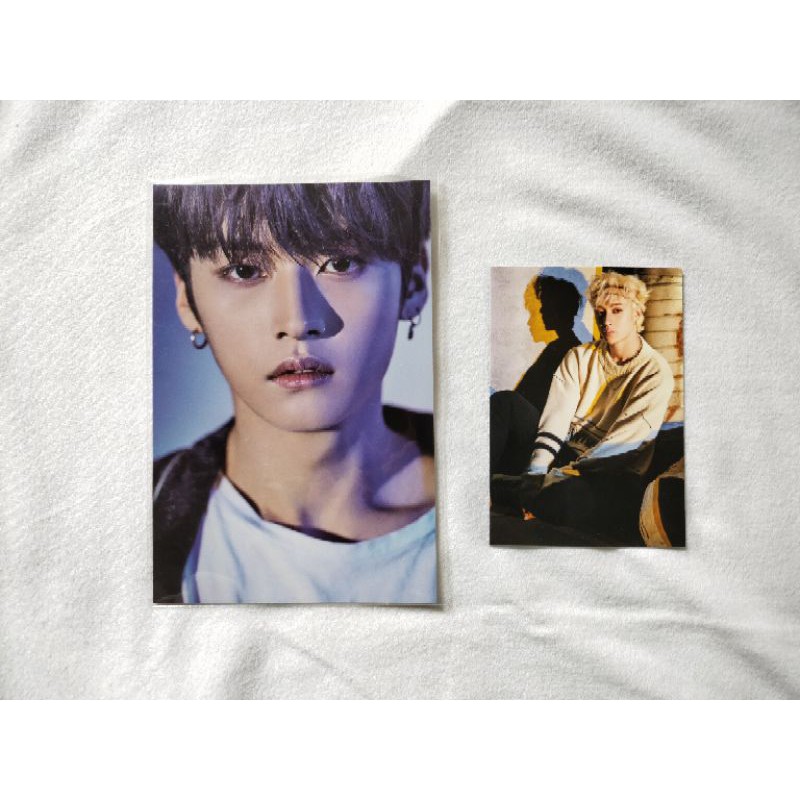 lino bangchan yellow wood limited card photocard postcard